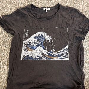 Future state wave t shirt